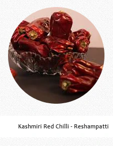Kashmiri Chilli Reshampatti