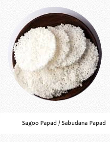 Sago Papad (Sabudana Papad)
